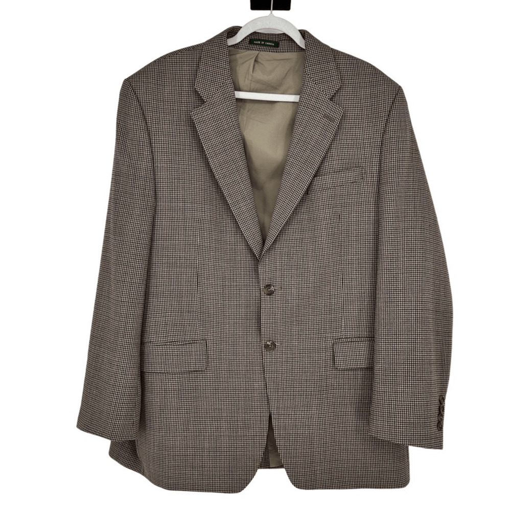 Lauren Ralph Lauren Mens Wool Sport Coat Blazer 44L  Academia